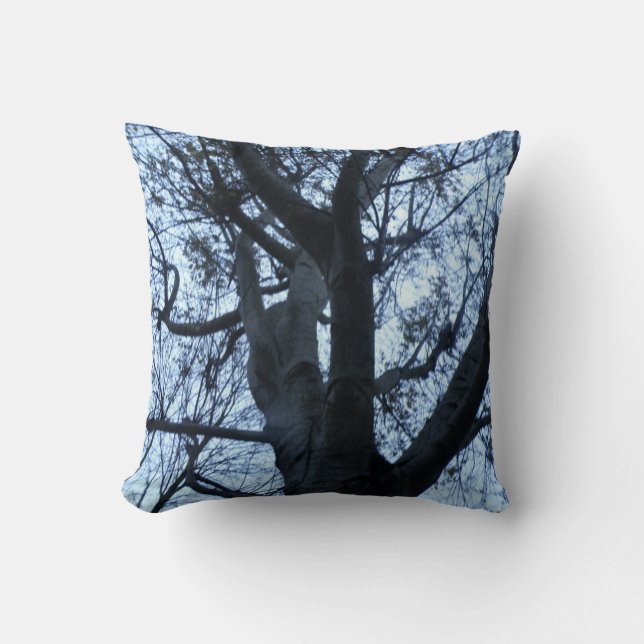 Coussin photo Silhouette Arbre (Recto)