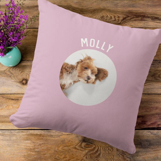 Coussin Photo simple et moderne pour animaux de compagnie  (Créateur téléchargé)