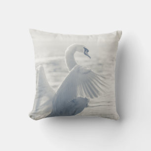 Coussin Photo White Swan Nature