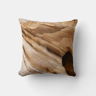 Coussin Photographie abstraite de la nature du mur du cany