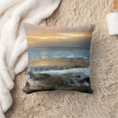 Coussin Photographie aérienne d'une côte rocheuse (Couverture)