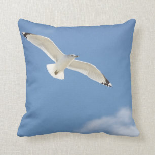 Coussin Photographie de mouette