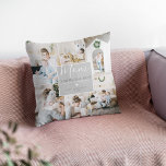 Coussin Photos personnalisées Maman Vous êtes le meilleur<br><div class="desc">Il vous suffit de télécharger 6 de vos photos les plus précieuses de votre ordinateur ou de votre téléphone vers cet oreiller moderne et élégant pour les mères, avec le texte "Maman" dans un élégant script manuscrit "You're the best" sur un arrière - plan gris pâle qui peut être changé...</div>