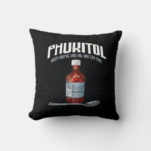 Coussin Phukitol - Médecine de la frustration drôle