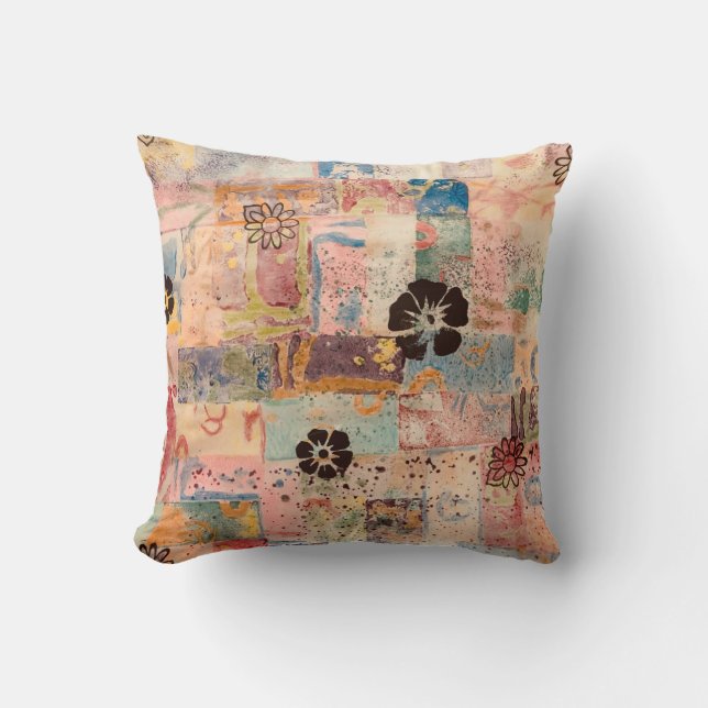 Coussin Phunky Phlowers (Recto)