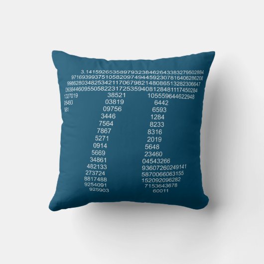 Coussin Pi (Verso)