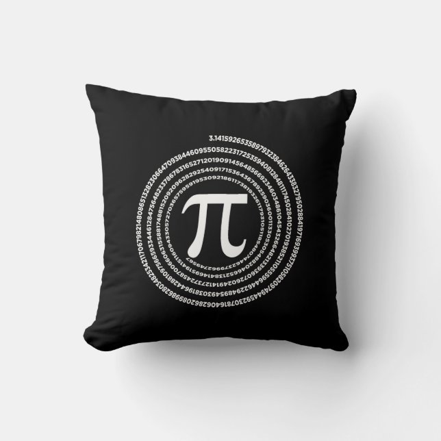 Coussin pi maths (Recto)