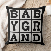 Coussin Piano à queue de bébé, instrument de musique (Couverture)