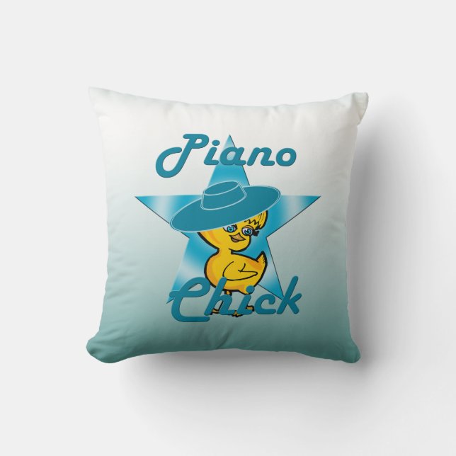 Coussin Piano Chick #7 (Recto)