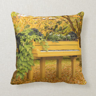 Coussin Piano en bois d'automne