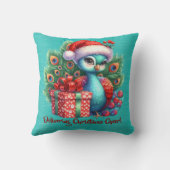 Coussin Pic De Noël À Santa Hat Délivrer De La Soeur (Verso)