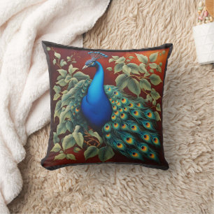 Coussin Pic Vibrant Au Milieu D'Une Verdure Verdoyante