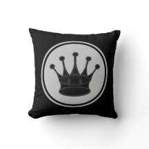 Pièce d'échecs noire de la Reine