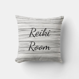 Coussin Pièce grise grise de Reiki