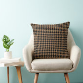Coussin pied de motif noir et or (Chaise)