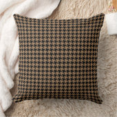 Coussin pied de motif noir et or (Couverture)