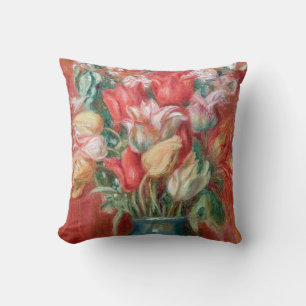 Coussin Pierre-Auguste Renoir - Bouquet de tulipes