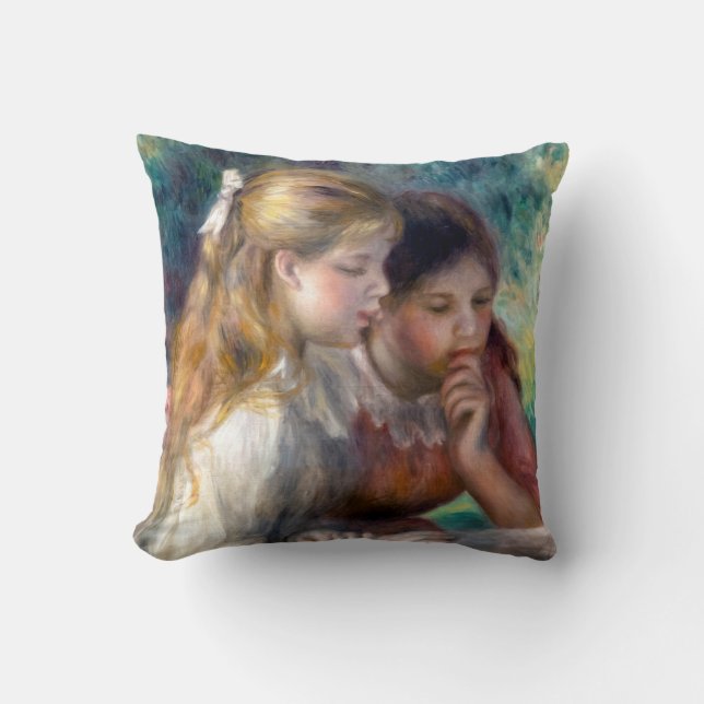 Coussin Pierre-Auguste Renoir - La Lecture (Recto)