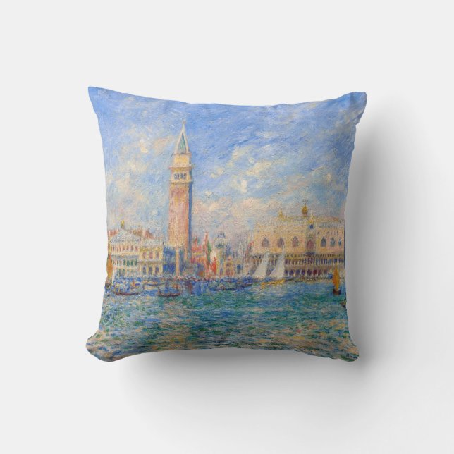 Coussin Pierre-Auguste Renoir - Venise, le Palais des Doge (Recto)