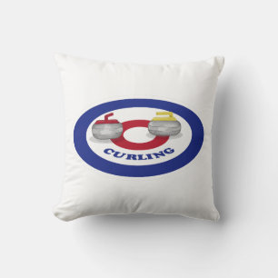 Coussin Pierre de curling