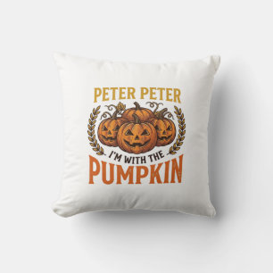 Coussin Pierre Pierre Citrouille Conception de maillot Hal