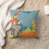 Coussin Pierre Pierre Mangeur de Citrouille, Comptine de N (Couverture)