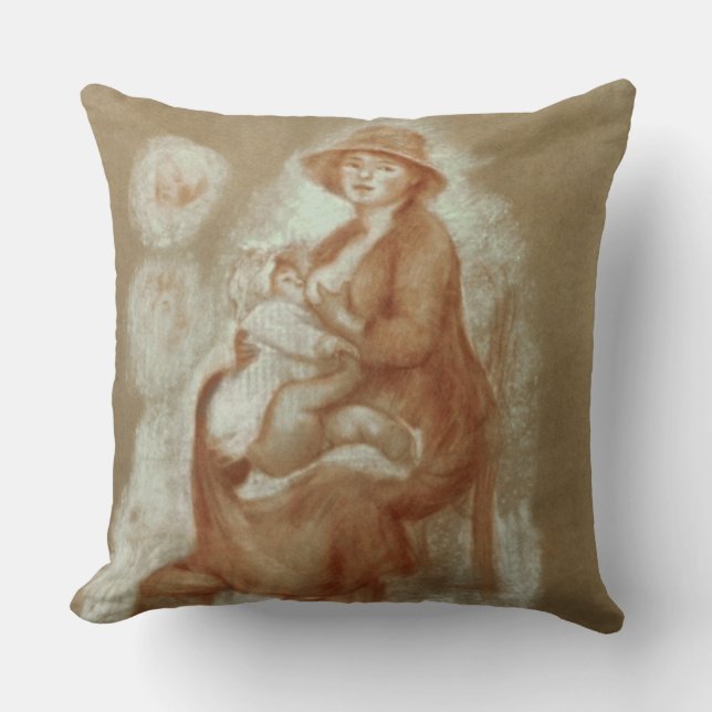 Coussin Pierre une maternité de Renoir | (Recto)