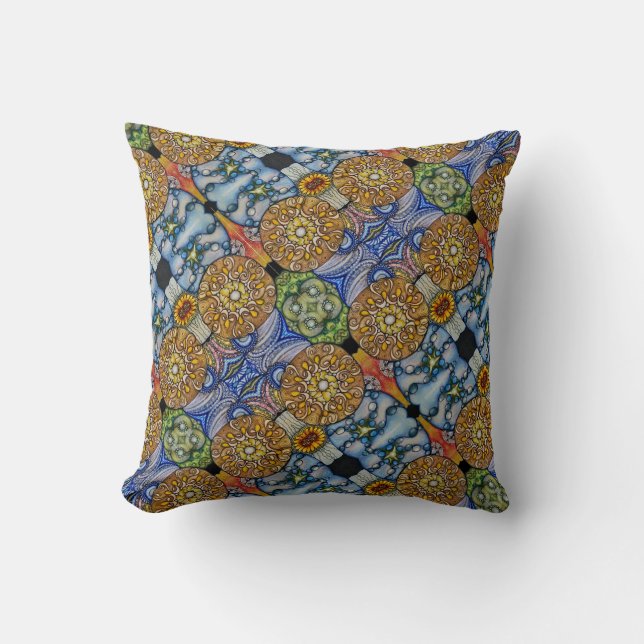 Coussin Pierres celtiques (Recto)