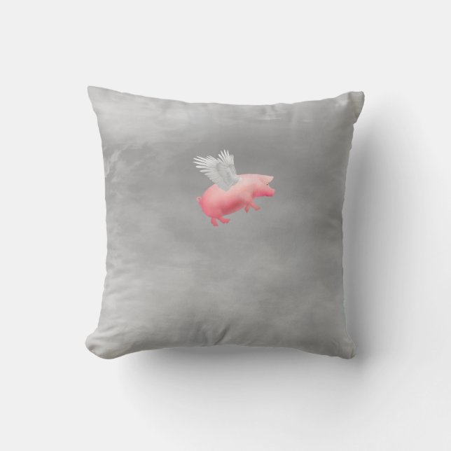 Coussin Pig volant (Recto)