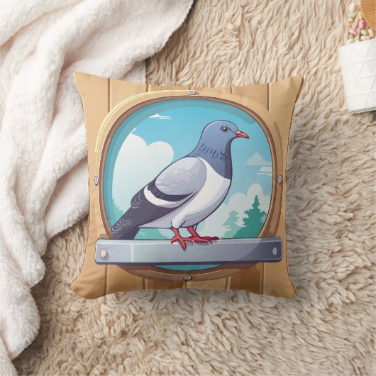 Coussin Pigeon (Couverture)