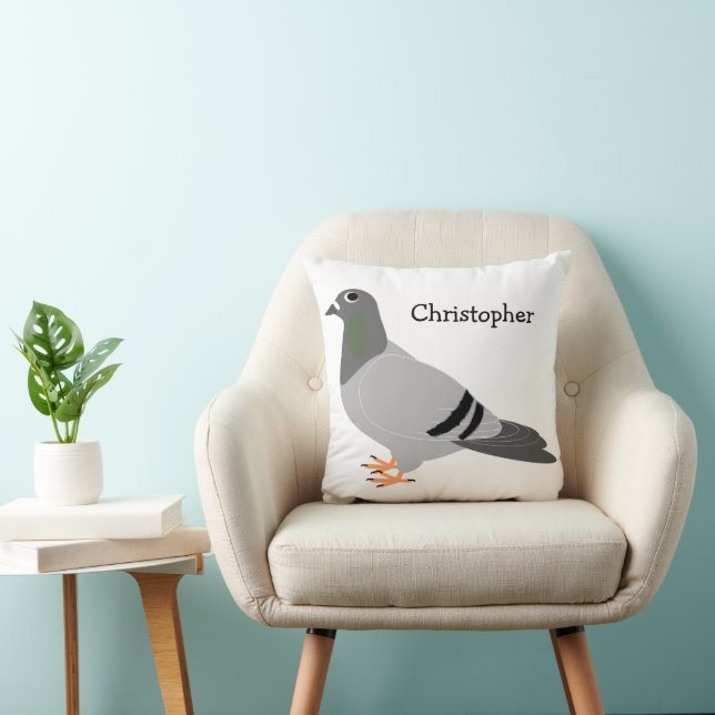 Coussin Pigeon Design Personalised (Chaise)