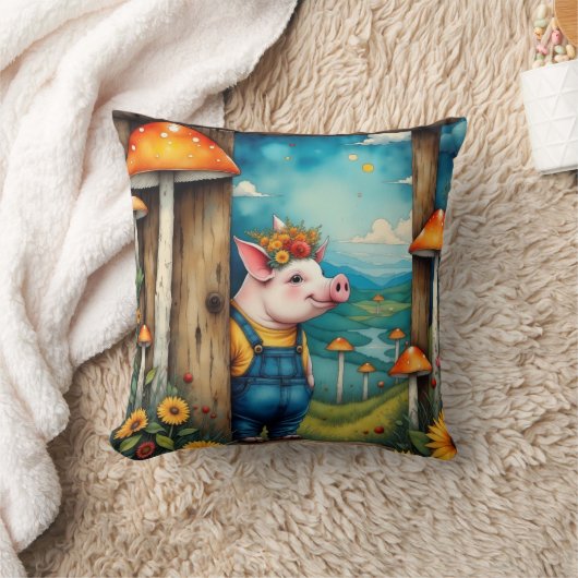 Coussin Piglet Whimsical (Couverture)