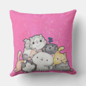 Coussin Pile de chatons (Verso)