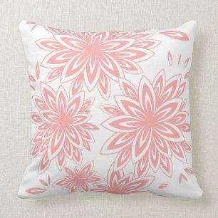 COUSSIN PILLOW_04 CHICS ROUGISSENT PINK/WHITE FLORAL