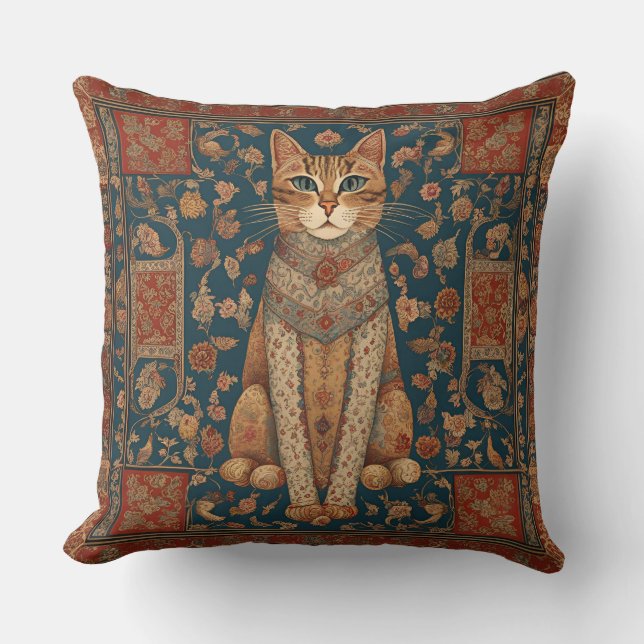 Coussin Pillow Amoureux des chats (Recto)