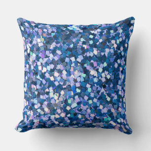 Coussin Pillow de décoration scintillant Confetti Minuit