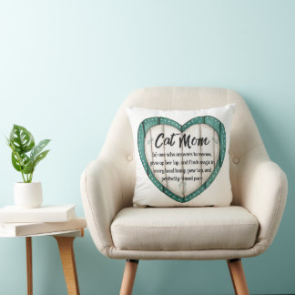 Coussin Pillow for When You’re a Cat Mom Again