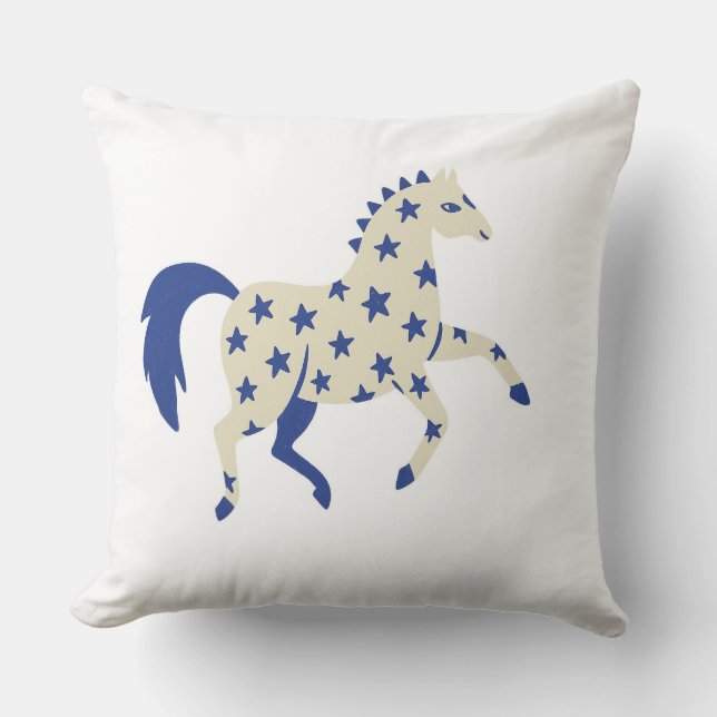 Coussin Pillows Horse – Grace & Freedom  (Recto)