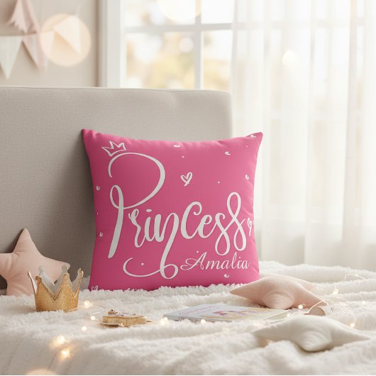 Coussin pillows princess baby girl