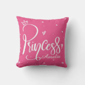 Coussin pillows princess baby girl (Recto)