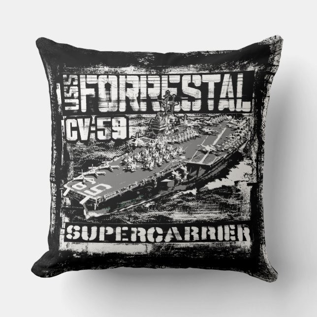 Coussin Pilote à lancer Forrestal (Recto)