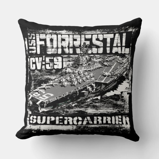 Coussin Pilote à lancer Forrestal (Recto)