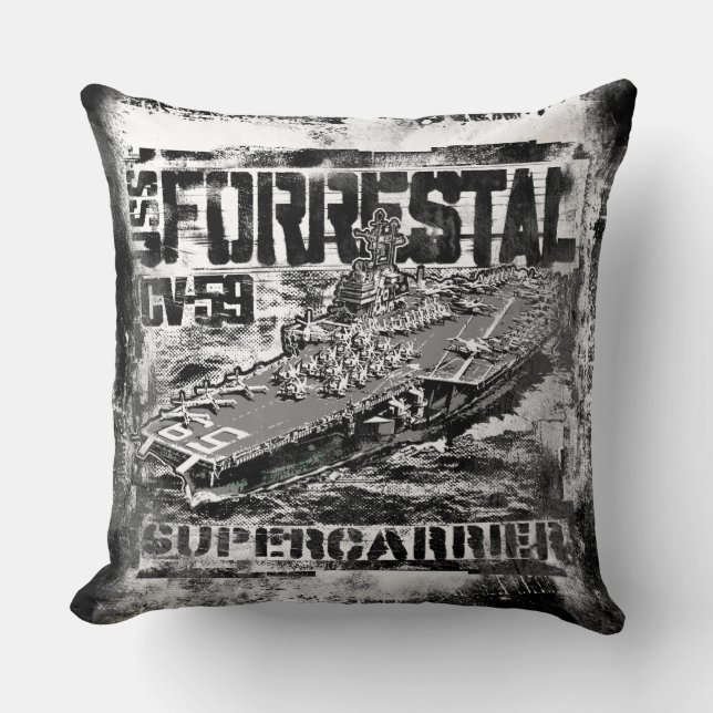 Coussin Pilote à lancer Forrestal (Recto)