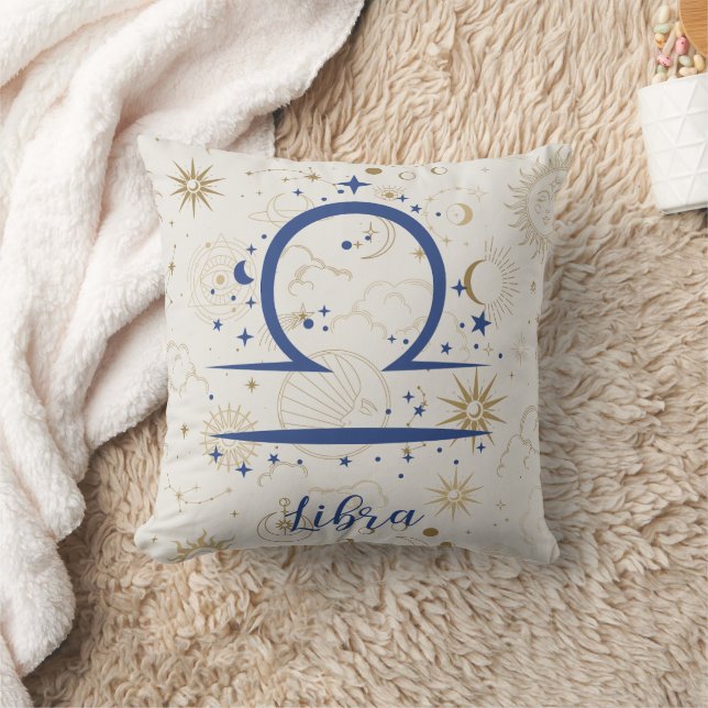 Coussin Pilote à lancer Libra (Couverture)
