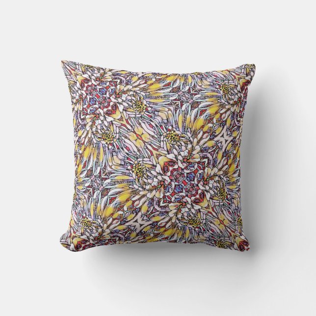 Coussin Pilote à lancer - SG Dahlia (Recto)