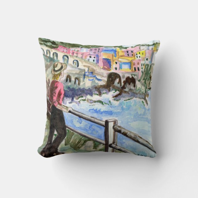 COUSSIN PILOTE DE JEU DE L'ARTISTE - DESIGN ÉLECTIQUE - CA (Recto)