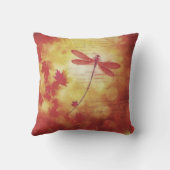 Coussin Pilote de lance de libellule (Verso)