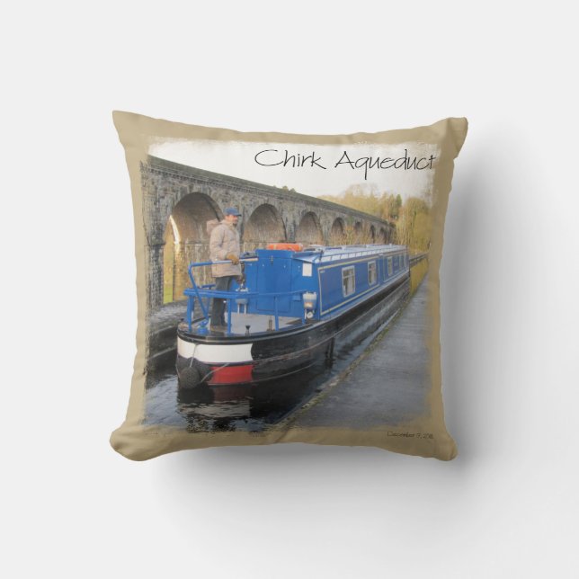 Coussin Pilote de lancement Carré personnalisé (Recto)