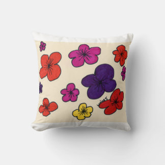 Coussin Pilote de lancement d'accent de la maison florale