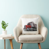 Coussin Pilote de lancement de camion de dessin (Chaise)